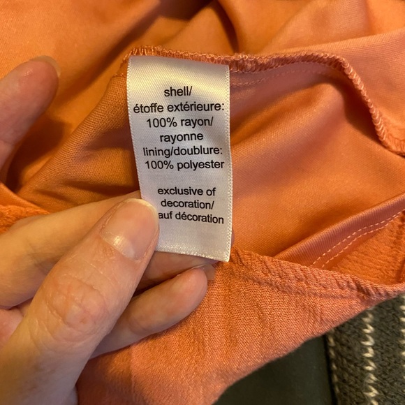 Maurices Women's Coral Crochet Cold Shoulder Lined Romper Small - Picture 6 of 8